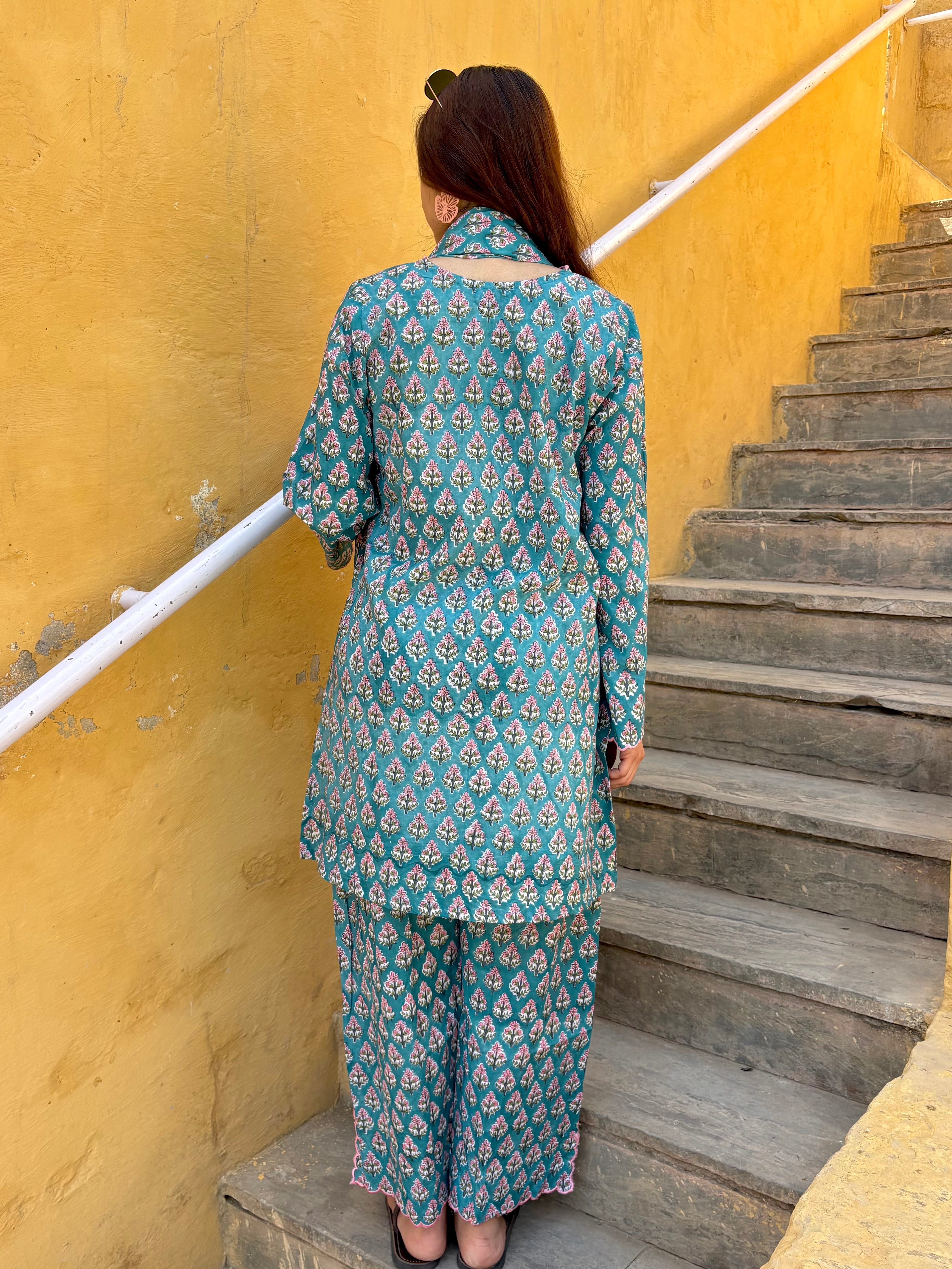 Zara Turquoise Cordset