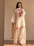 Dilruba Floral Heart Cotton Suit Set