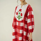 Aarohi Floral Pure Cotton Kurti Set
