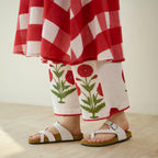 Aarohi Floral Pure Cotton Kurti Set